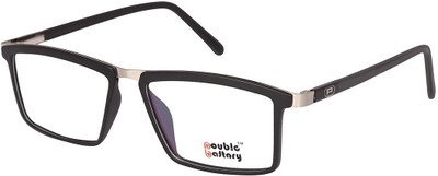 DOUBLE BATTERY Full Rim Rectangle Frame(52 mm