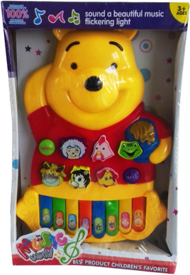 kidoz kingdom MUSICAL PIANO POOH(Multicolor)