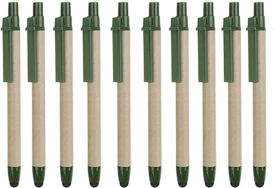 Stealodeal Recycled Carton Ball Pen(Pack of 10) 
Stealodeal Recycled Carton Ball Pen(Pack of 10)