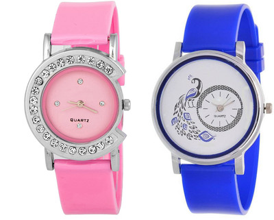 keepkart Pink And Blue Solid Watches Combo Of - 2 For Woman And Girls Watch - For Girls
keepkart Pink And Blue Solid Watches Combo Of - 2 For Woman And Girls Watch - For Girls