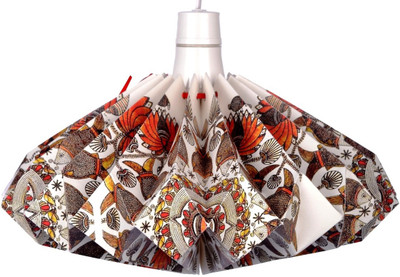 FloftStudio Madhubani Art Origami Handmade Lampshade Chandelier Ceiling Lamp
FloftStudio Madhubani Art Origami Handmade Lampshade Chandelier Ceiling Lamp