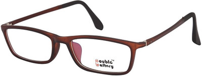 DOUBLE BATTERY Full Rim Rectangle Frame(50 mm