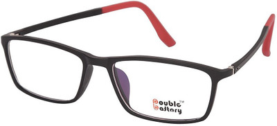 DOUBLE BATTERY Full Rim Rectangle Frame(50 mm