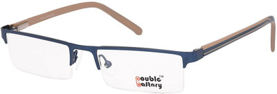 DOUBLE BATTERY Full Rim Rectangle Frame(48 mm