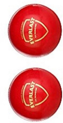 SG EVERLAST CRICKET SYNTHETIC BALL ( PACK OF 2) Cricket Leather Ball(Pack of 2, Red)