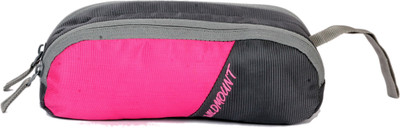 Wildmount multi utility Dual Compartment Pouch(Pink, Grey), Grey;pink