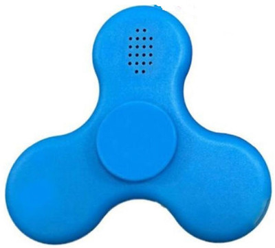 Krypton Fidget Spinner Sound and Light Can Operate Using Mobiles and Tabs(Blue)