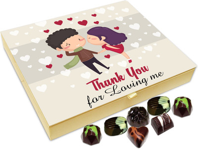 Chocholik Gift Box - Thank You For Loving Me Chocolate Box - 20pc Truffles(240 g)
Chocholik Gift Box - Thank You For Loving Me Chocolate Box - 20pc Truffles(240 g)