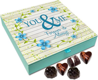 Chocholik Gift Box - You And Me Forever And Always Chocolate Box - 9pc Truffles(108 g)
Chocholik Gift Box - You And Me Forever And Always Chocolate Box - 9pc Truffles(108 g)