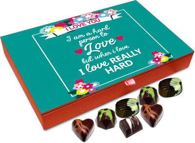 Chocholik Gift Box - I Am A Hard Person To Love Chocolate Box - 12pc Truffles(144 g)
Chocholik Gift Box - I Am A Hard Person To Love Chocolate Box - 12pc Truffles(144 g)