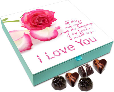 Chocholik Gift Box - I Love You Very Much Chocolate Box - 9pc Truffles(108 g)
Chocholik Gift Box - I Love You Very Much Chocolate Box - 9pc Truffles(108 g)