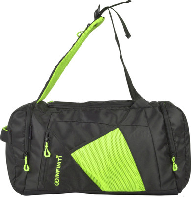 INFINITI Wayfarer Green Duffpack Travel Duffel Bag(Black, Green)
INFINITI Wayfarer Green Duffpack Travel Duffel Bag(Black, Green)