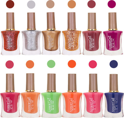 Aroma Care Long Lasting Quick Dry Nail Polish Wholesale Combo 013 Multicolor,(Pack of 12)
Aroma Care Long Lasting Quick Dry Nail Polish Wholesale Combo 013 Multicolor,(Pack of 12)