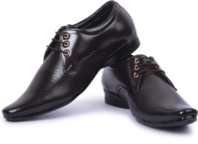 BAAJ Bj7013 Party Wear Formal Lace Up For Men(Brown