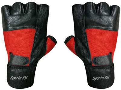 Sports 101 Max Lift X Gym & Fitness Gloves (, Red, Black;red