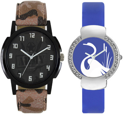 SRK ENTERPRISE New Couple Watch With Stylish And Designer Printed Dial Fast Selling L_V27 Watch - For Men & Women
SRK ENTERPRISE New Couple Watch With Stylish And Designer Printed Dial Fast Selling L_V27 Watch - For Men & Women