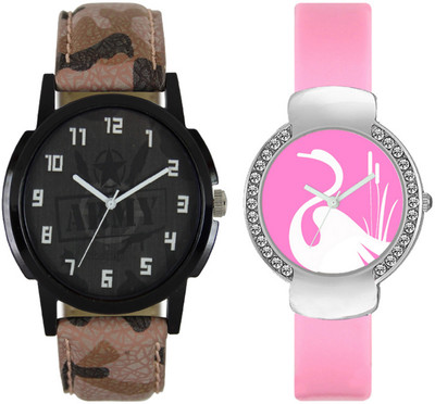 SRK ENTERPRISE New Couple Watch With Stylish And Designer Printed Dial Fast Selling L_V28 Watch - For Men & Women
SRK ENTERPRISE New Couple Watch With Stylish And Designer Printed Dial Fast Selling L_V28 Watch - For Men & Women