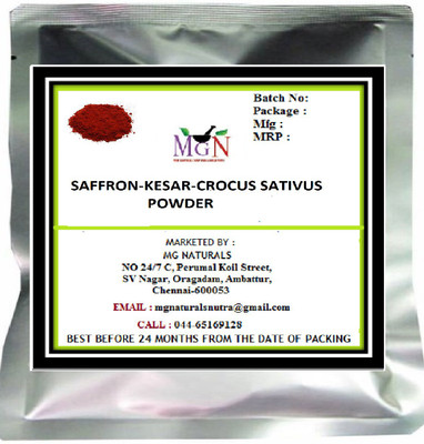MG Naturals SAFFRON-KESAR-CROCUS SATIVUS POWDER(5 g)