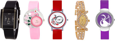 Keepkart GLORY Stylish Dial Multicolour Combo 667472Designer Latest Watches For Woman And Girls Watch - For Women
Keepkart GLORY Stylish Dial Multicolour Combo 667472Designer Latest Watches For Woman And Girls Watch - For Women