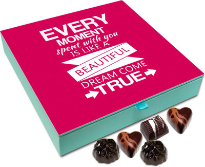 Chocholik Gift Box - Every Moment With You Is Special Chocolate Box - 9pc Truffles(108 g)