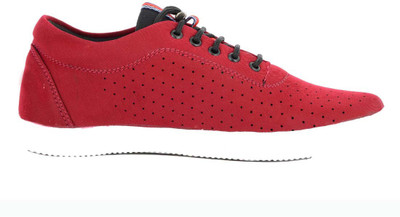 Dinobirds Maroon stylish canvas shoes Casuals For Men(Maroon