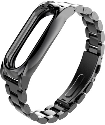 Shopizone Replacement Black stainless steel Metal Chain Band strap for MiBand2 Smart Watch Strap(Black), Stainless steel black
Shopizone Replacement Black stainless steel Metal Chain Band strap for MiBand2 Smart Watch Strap(Black), Stainless steel black