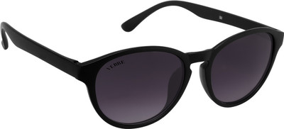 Verre Oval Sunglasses(Black)