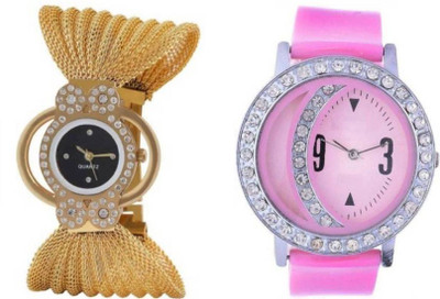 Gopal retail NEW LATEST FASHION DIAMOND STUDDED GOLD METAL GOLD DIAL FOR WOMEN Watch - For Girls
Gopal retail NEW LATEST FASHION DIAMOND STUDDED GOLD METAL GOLD DIAL FOR WOMEN Watch - For Girls