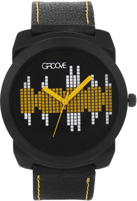 Groove Casual Watch With Multi Colour Dial Watch - For Boys