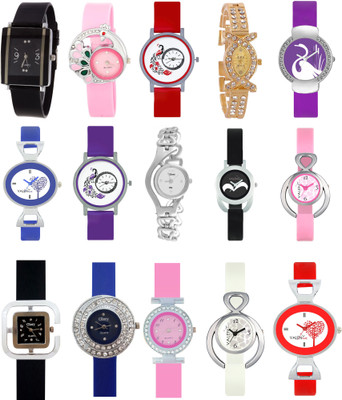 Keepkart GLORY Stylish Dial Multicolour Combo 667480Designer Latest Watches For Woman And Girls Watch - For Women
Keepkart GLORY Stylish Dial Multicolour Combo 667480Designer Latest Watches For Woman And Girls Watch - For Women