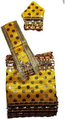 CraftEra Sai Baba, Vastra-10 CM Dress(Silk)