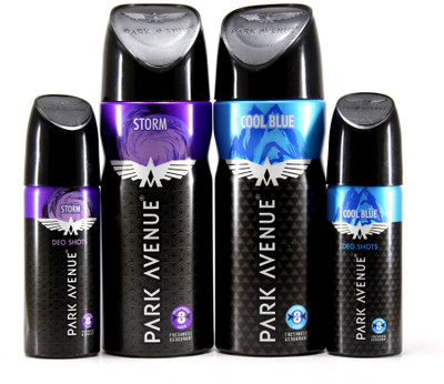 Park Avenue Storm & Cool Blue Mini Combo Deodorant Spray - For Men(254 g, Pack of 4)
Park Avenue Storm & Cool Blue Mini Combo Deodorant Spray - For Men(254 g, Pack of 4)