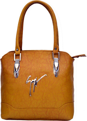 aginos Hand-held Bag(Brown)