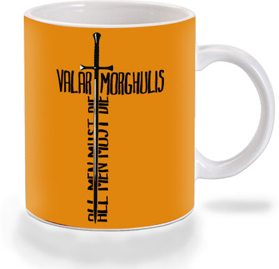 Mooch Wale Game Of Thrones Valar Morghulis All Men Must Die Ceramic Mug(325 ml), Multicolor
Mooch Wale Game Of Thrones Valar Morghulis All Men Must Die Ceramic Mug(325 ml), Multicolor