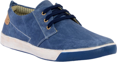 Evlon Canvas Shoes For Men(Blue