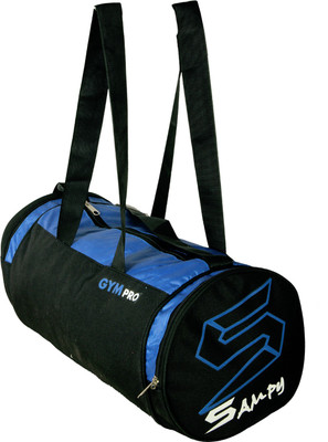 sampy gym pro gym bag(Black, Kit Bag), Black royal