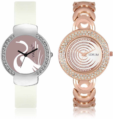 LOREM WAT-W06-0202-W07-0026-COMBOLOREMWhite::White Designer Stylish Shape Best Offer Bracelet Combo Watch - For Women
LOREM WAT-W06-0202-W07-0026-COMBOLOREMWhite::White Designer Stylish Shape Best Offer Bracelet Combo Watch - For Women