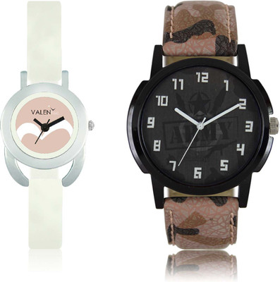 LOREM WAT-W06-0003-W07-0020-COMBOLOREMBlack::White Designer Stylish Shape Best Offer Combo Couple Watch - For Men & Women
LOREM WAT-W06-0003-W07-0020-COMBOLOREMBlack::White Designer Stylish Shape Best Offer Combo Couple Watch - For Men & Women
