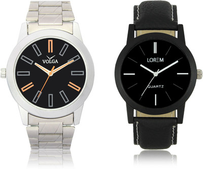 LOREM VL01LR05 New Latest Stylish Designer Leather-Metal Belt Attractive Different Combo Watch - For Men
LOREM VL01LR05 New Latest Stylish Designer Leather-Metal Belt Attractive Different Combo Watch - For Men