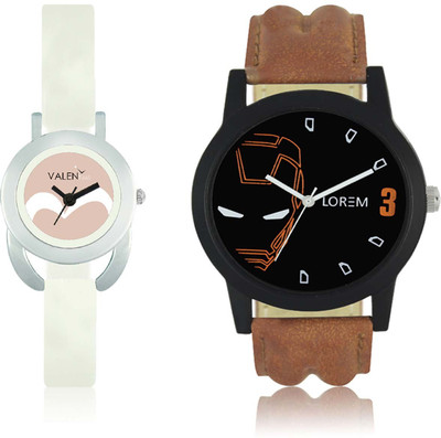 LOREM WAT-W06-0004-W07-0020-COMBOLOREMBlack::White Designer Stylish Shape Best Offer Combo Couple Watch - For Men & Women
LOREM WAT-W06-0004-W07-0020-COMBOLOREMBlack::White Designer Stylish Shape Best Offer Combo Couple Watch - For Men & Women