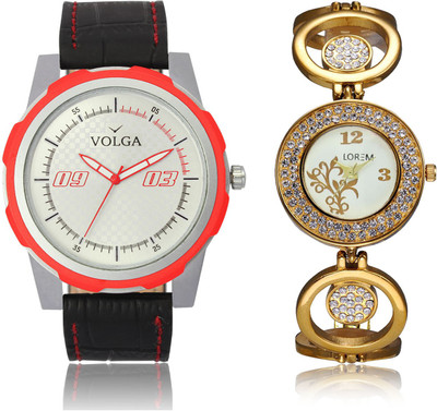 LOREM VL42LR204 New Latest Stylish Designer Leather-Metal Belt Attractive Different Combo Watch - For Men & Women
LOREM VL42LR204 New Latest Stylish Designer Leather-Metal Belt Attractive Different Combo Watch - For Men & Women