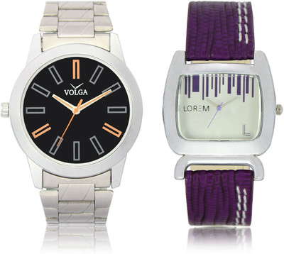 LOREM VL01LR207 New Latest Stylish Designer Leather-Metal Belt Attractive Different Combo Watch - For Men & Women
LOREM VL01LR207 New Latest Stylish Designer Leather-Metal Belt Attractive Different Combo Watch - For Men & Women