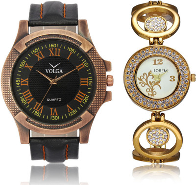 LOREM VL23LR204 New Latest Stylish Designer Leather-Metal Belt Attractive Different Combo Watch - For Men & Women
LOREM VL23LR204 New Latest Stylish Designer Leather-Metal Belt Attractive Different Combo Watch - For Men & Women
