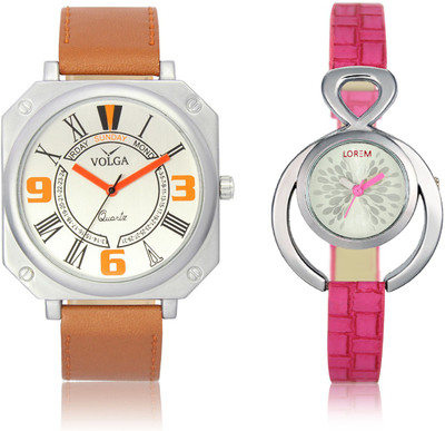 LOREM VL45LR205 New Latest Stylish Designer Leather Belt Attractive Different Combo Watch - For Men & Women
LOREM VL45LR205 New Latest Stylish Designer Leather Belt Attractive Different Combo Watch - For Men & Women