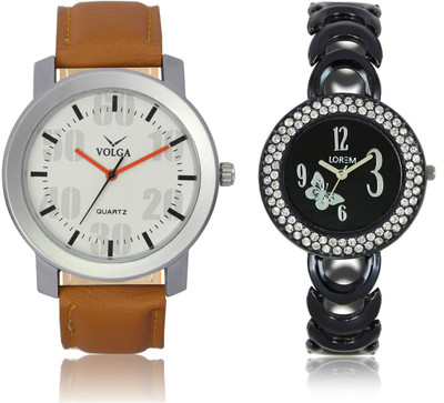 LOREM VL27LR201 New Latest Stylish Designer Leather-Metal Belt Attractive Different Combo Watch - For Men & Women
LOREM VL27LR201 New Latest Stylish Designer Leather-Metal Belt Attractive Different Combo Watch - For Men & Women