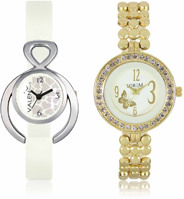 LOREM WAT-W06-0203-W07-0015-COMBOLOREMWhite::White Designer Stylish Shape Best Offer Bracelet Combo Watch - For Women
LOREM WAT-W06-0203-W07-0015-COMBOLOREMWhite::White Designer Stylish Shape Best Offer Bracelet Combo Watch - For Women
