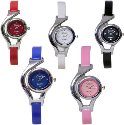 SATNAM FASHION WC- White Black Blue Pink Red Combo Watches Pack Of - 5 For Woman And Girls Analog Watch - For Girls Watch - For Girls
SATNAM FASHION WC- White Black Blue Pink Red Combo Watches Pack Of - 5 For Woman And Girls Analog Watch - For Girls Watch - For Girls