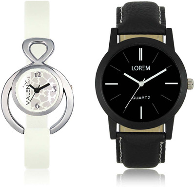 LOREM WAT-W06-0005-W07-0015-COMBOLOREMBlack::White Designer Stylish Shape Best Offer Combo Couple Watch - For Men & Women
LOREM WAT-W06-0005-W07-0015-COMBOLOREMBlack::White Designer Stylish Shape Best Offer Combo Couple Watch - For Men & Women