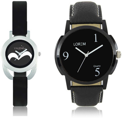 LOREM WAT-W06-0006-W07-0016-COMBOLOREMBlack::Black Designer Stylish Shape Best Offer Combo Couple Watch - For Men & Women
LOREM WAT-W06-0006-W07-0016-COMBOLOREMBlack::Black Designer Stylish Shape Best Offer Combo Couple Watch - For Men & Women