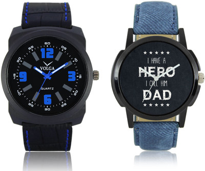 LOREM VL32LR07 New Latest Stylish Designer Leather Belt Attractive Different Combo Watch - For Men
LOREM VL32LR07 New Latest Stylish Designer Leather Belt Attractive Different Combo Watch - For Men